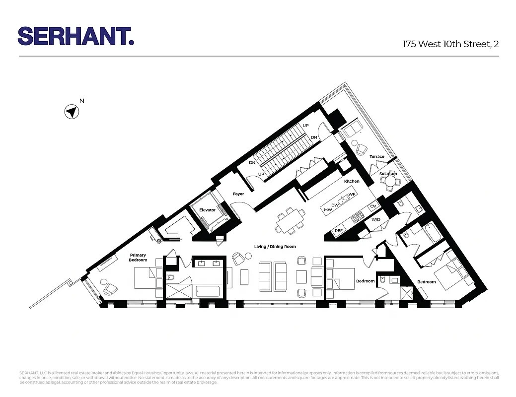175 West 10th Street 2 W. Greenwich Village New York NY 10014