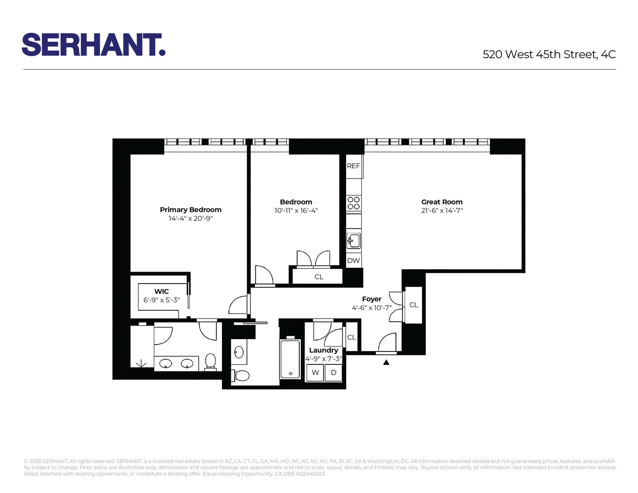 520 West 45th Street Clinton New York NY 10036
