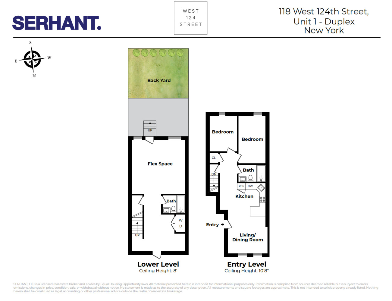 118 West 124th Street 1 Mt. Morris Park New York NY 10027