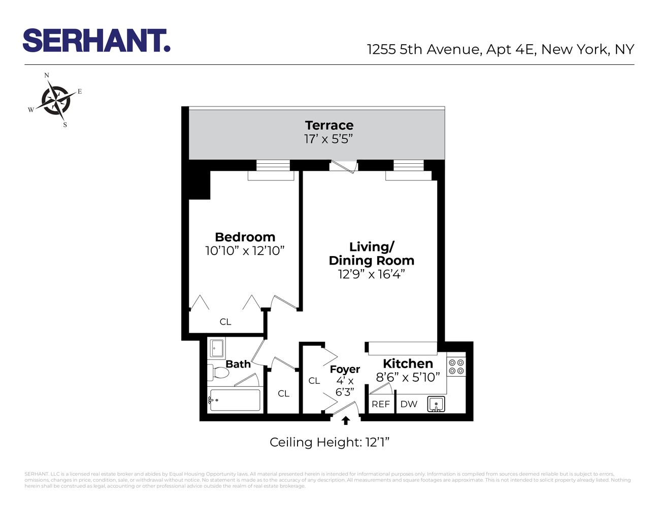 1255 Fifth Avenue 4E Upper East Side New York NY 10029