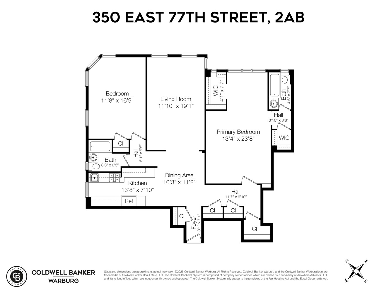 350 East 77th Street 2AB Upper East Side New York NY 10075