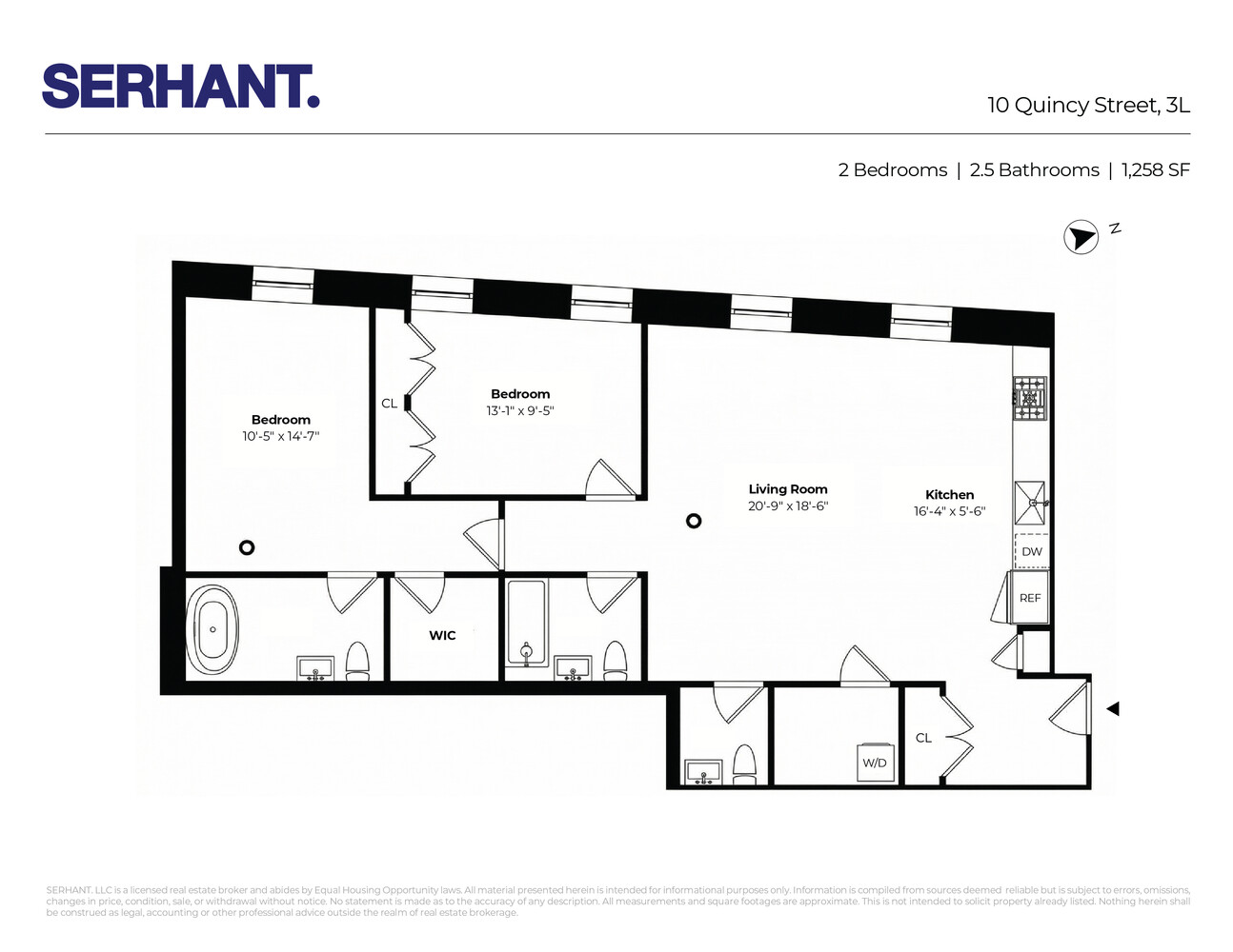 10 Quincy Street 3L Clinton Hill Brooklyn NY 11238