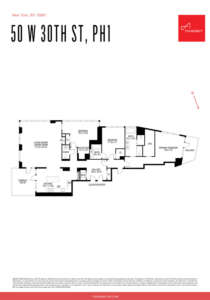 50 West 30th Street PH1 NoMad New York NY 10001