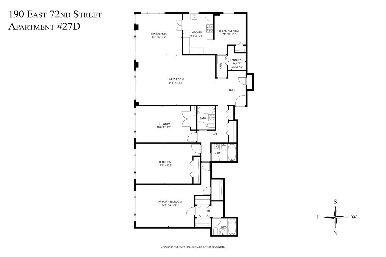 190 East 72nd Street 27D Upper East Side New York NY 10021