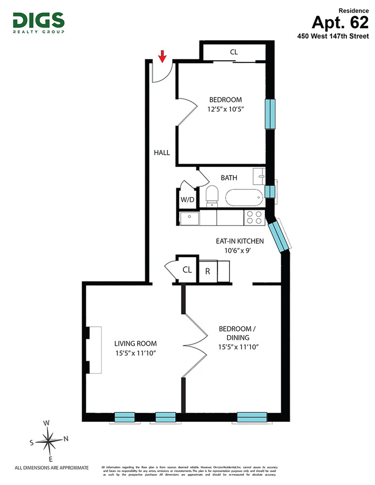 450 West 147th Street 62 Hamilton Heights New York NY 10031