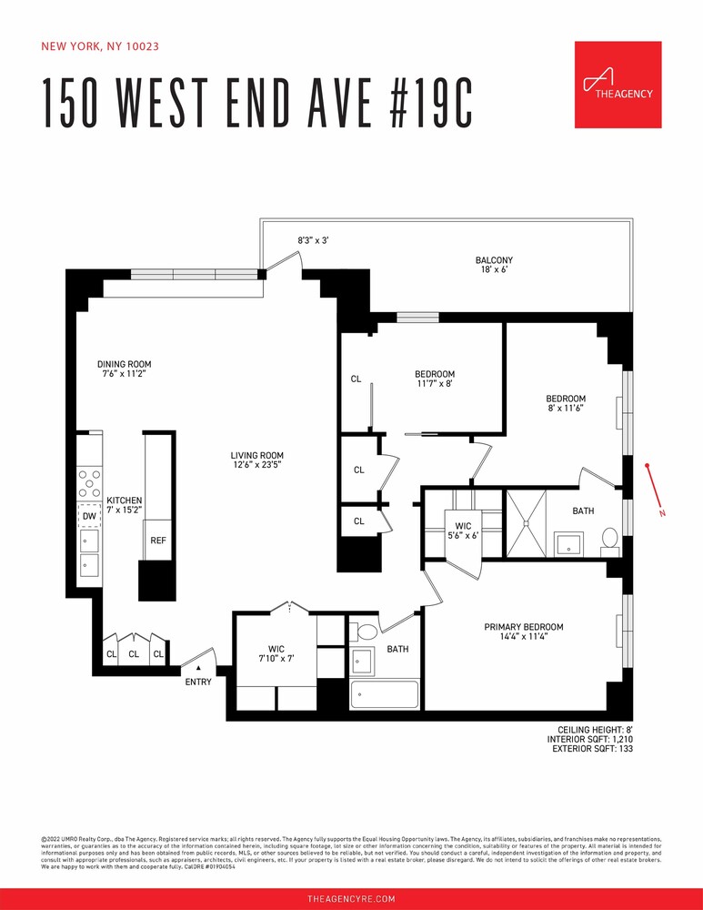 150 West End Avenue 19C Lincoln Square New York NY 10023