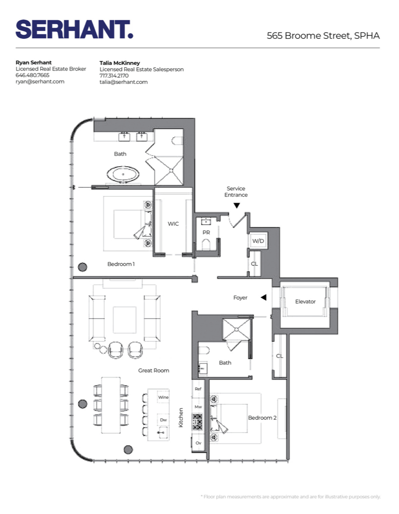 565 Broome Street SPHA Soho New York NY 10013