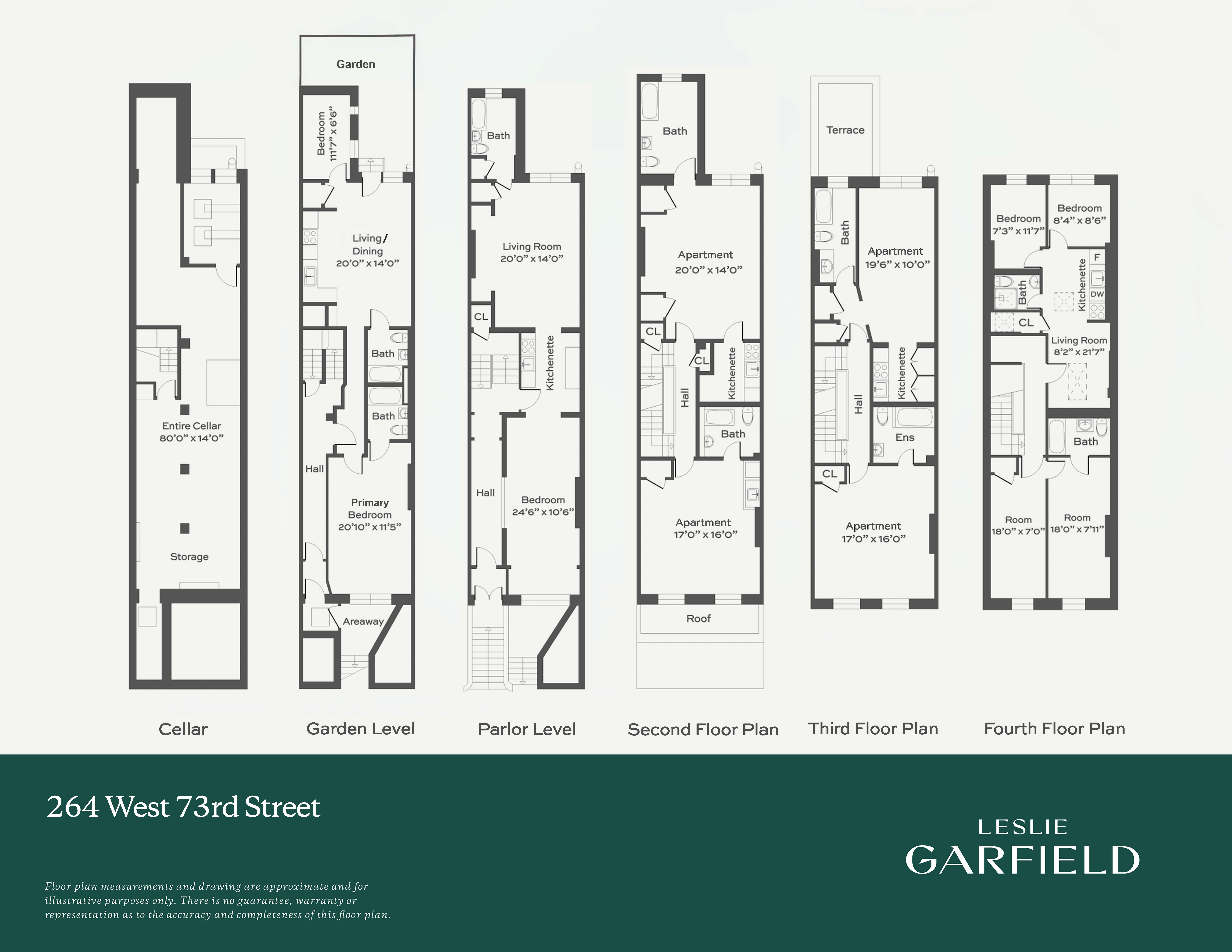 264 West 73rd Street Upper West Side New York NY 10023